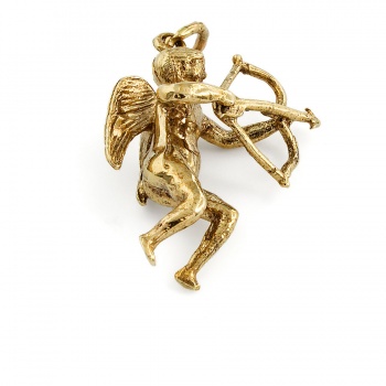9ct Gold Cupid Charm